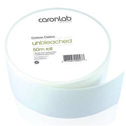 CARONLAB Cotton calico - strips unbleached - roll